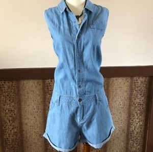 Skye's size 10 denim romper
